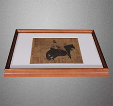 金川书画装裱配框服务案例